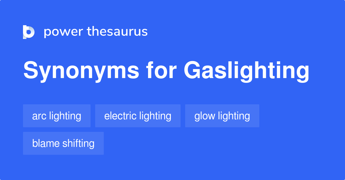 Gaslighting Synonyms 2 