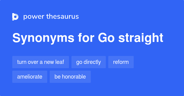 Not Straight Synonym Verb