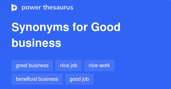 Large Scale Business Synonyms