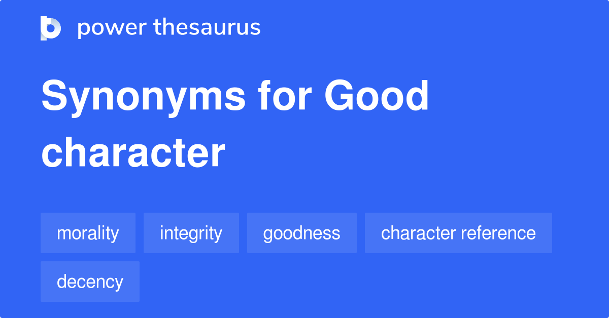 the word characters
