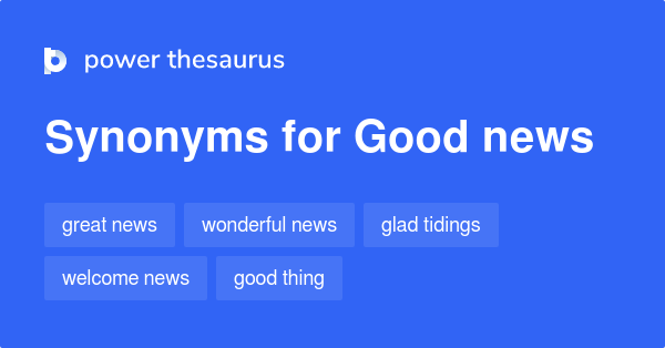 1-idiom-about-good-news