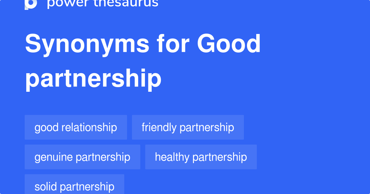 Good Partnership Synonyms 2 