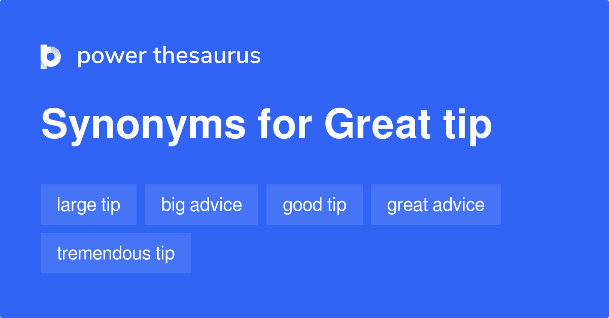 1-idiom-about-great-tip