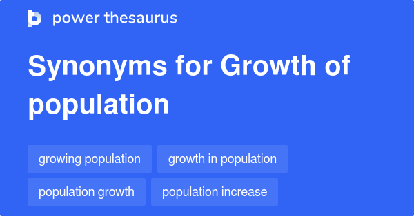 What Are Synonyms For Growth