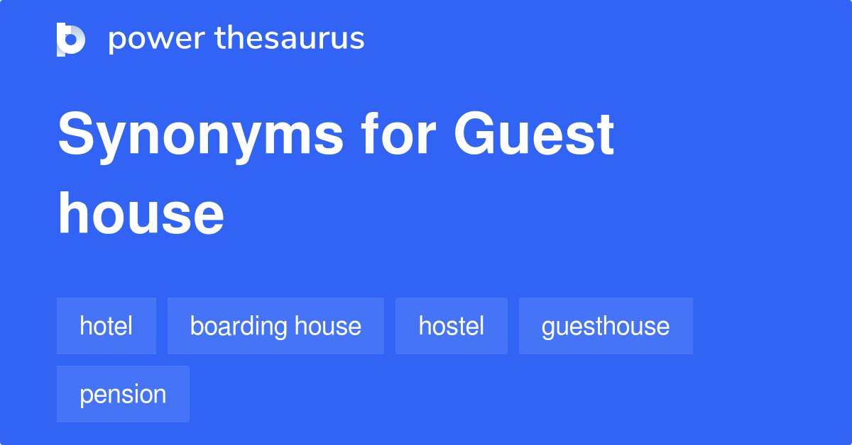 Guest House Synonyms 2 