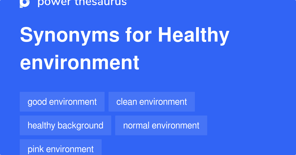 healthy environment