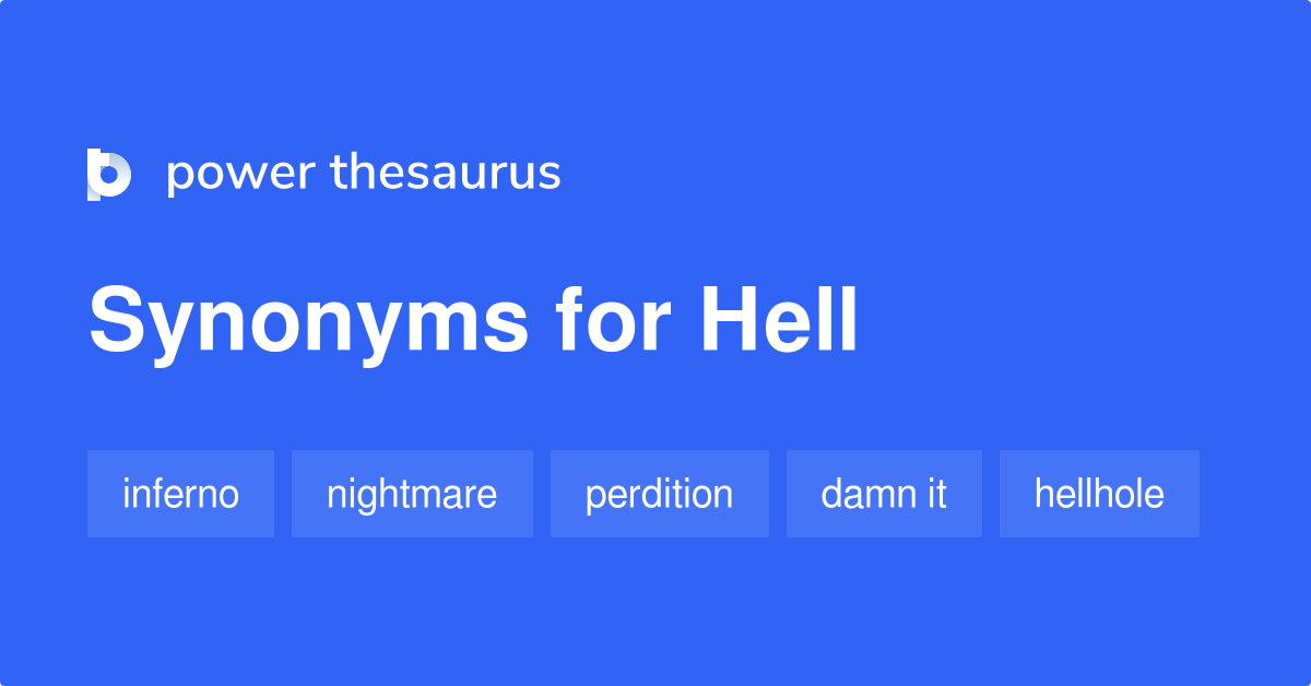 Go To Hell Meaning Synonyms