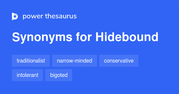 Hidebound Synonyms 