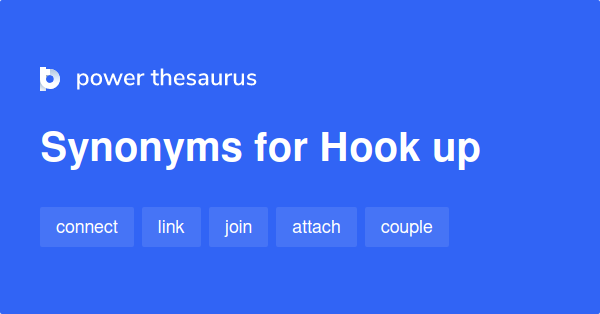 hook up verb synonyms