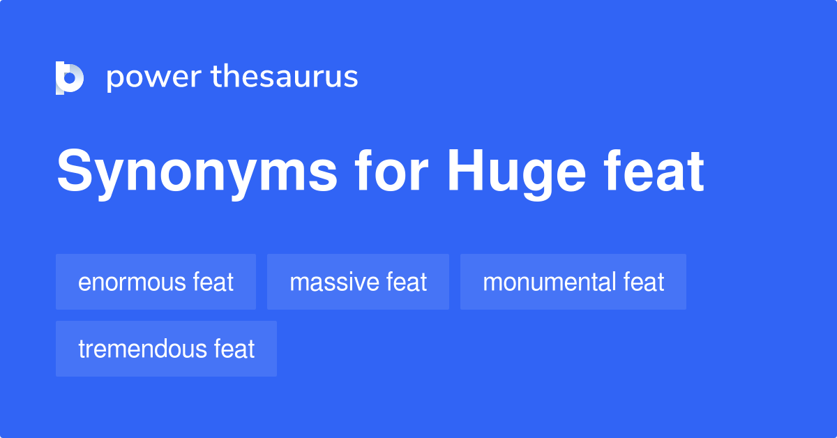 big huge synonyms