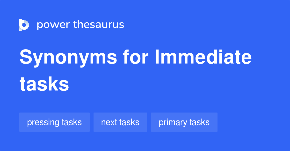 Little Tasks Synonyms