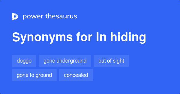 hides synonym