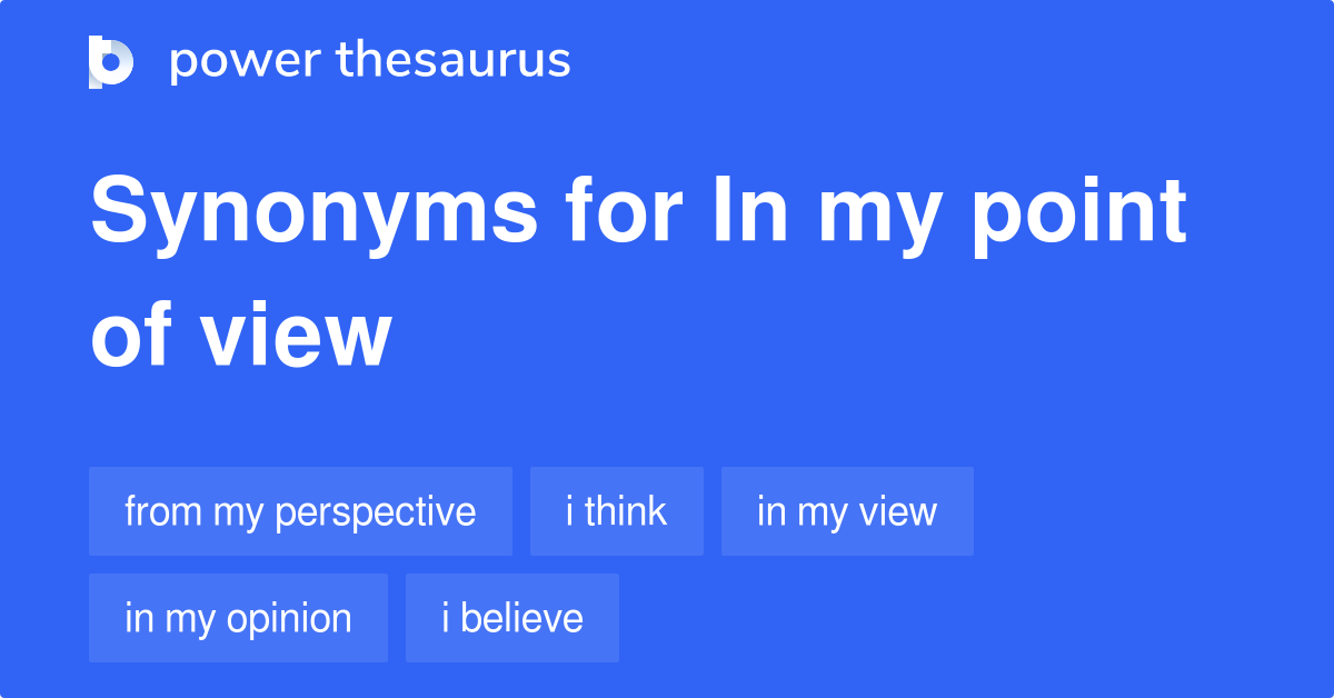 My Point Thesaurus