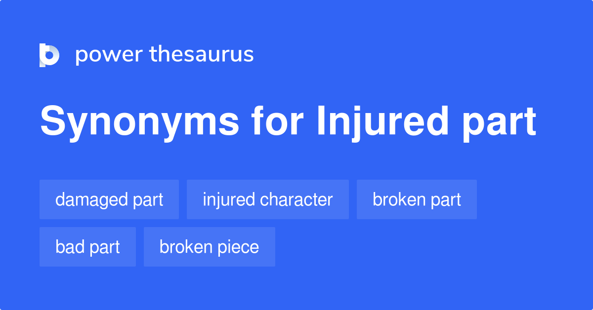 What Is The Synonyms Of Seriously Injured