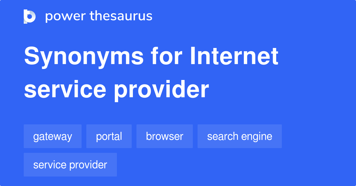 Service Provider Similar Words