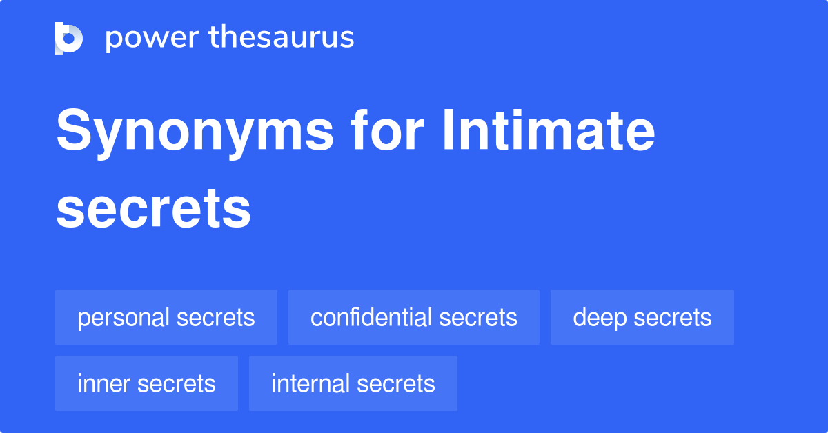 Intimate Secrets 