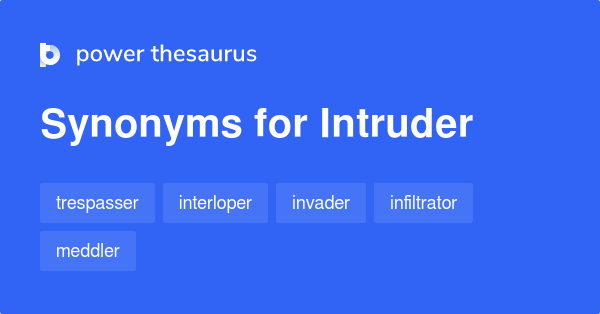 intruder synonym