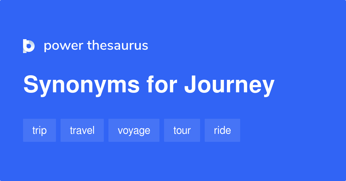 a new journey begins synonyms