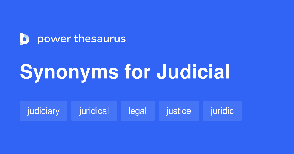 What Is A Synonym For Judicial Review