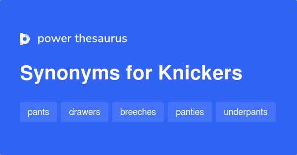 knickers synonyms
