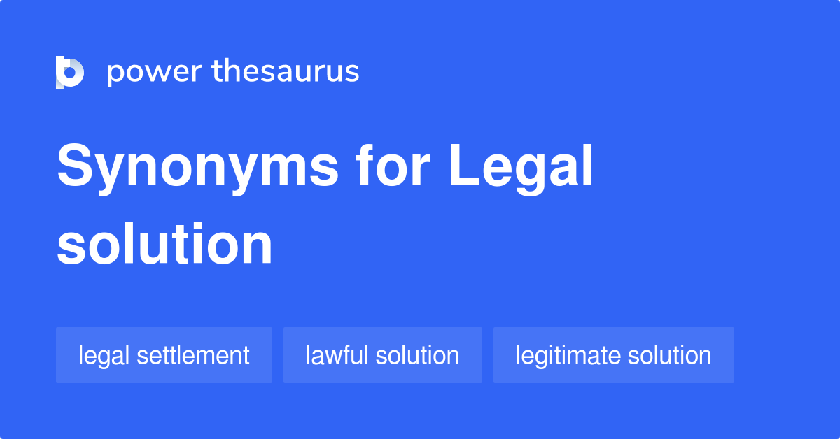legal landscape synonym