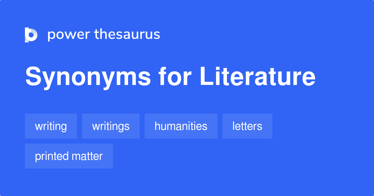 synonyms of literature review