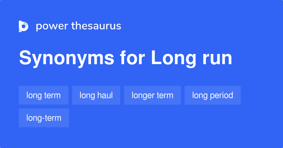 Short Run Synonyms English