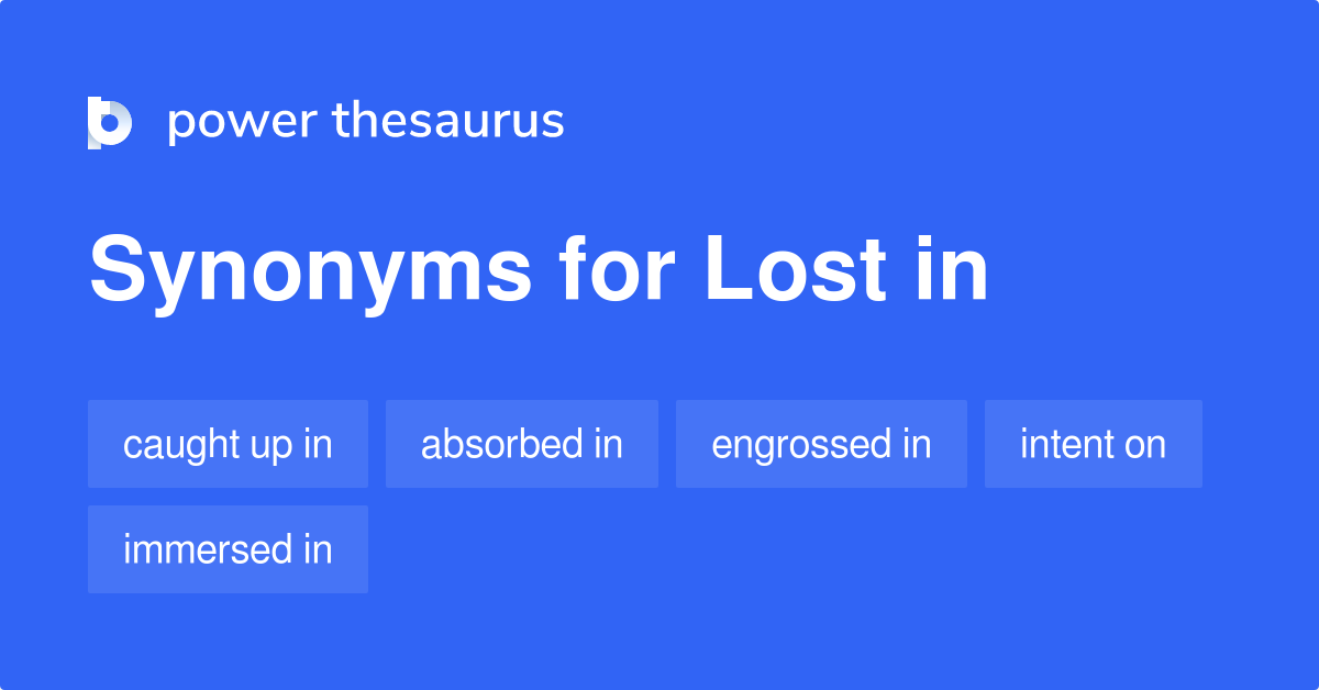 Lost Meaning In English Synonyms