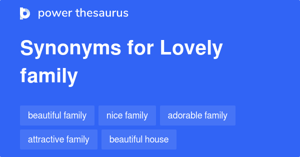 Family Picture Synonyms