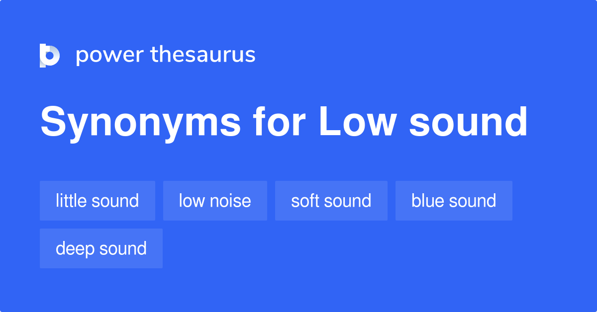 Sound Synonym List