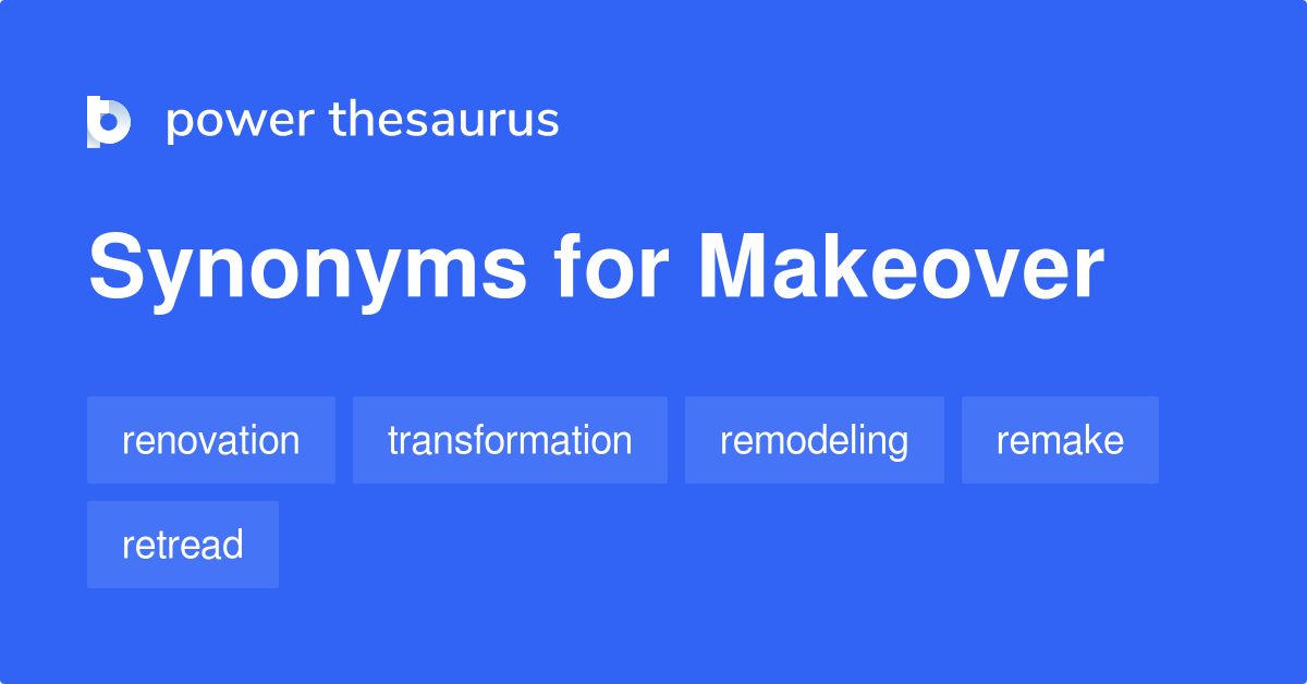 Makeover Synonyms