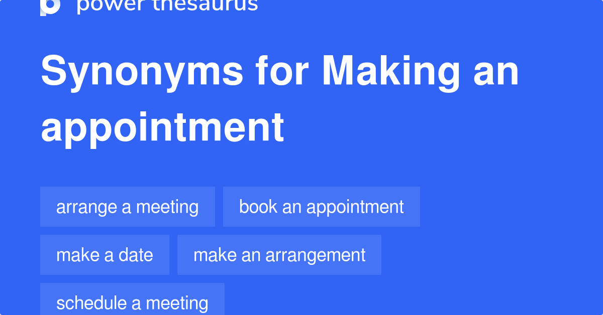 synonym assignment appointment