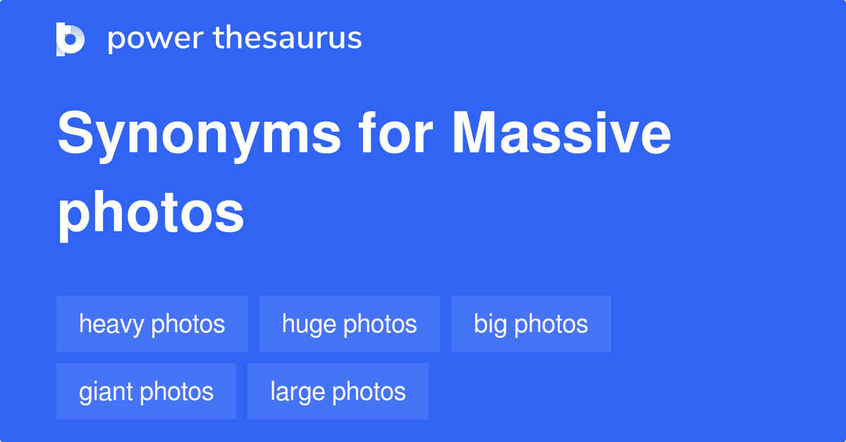 Massive Number Synonyms