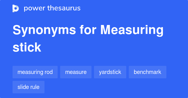 What S A Compound Word For Measuring Stick