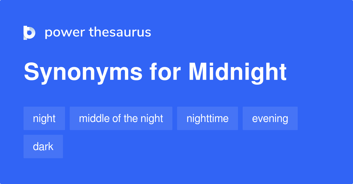 45 Adjective Synonyms for Midnight