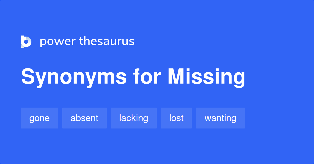 88-verb-synonyms-for-missing