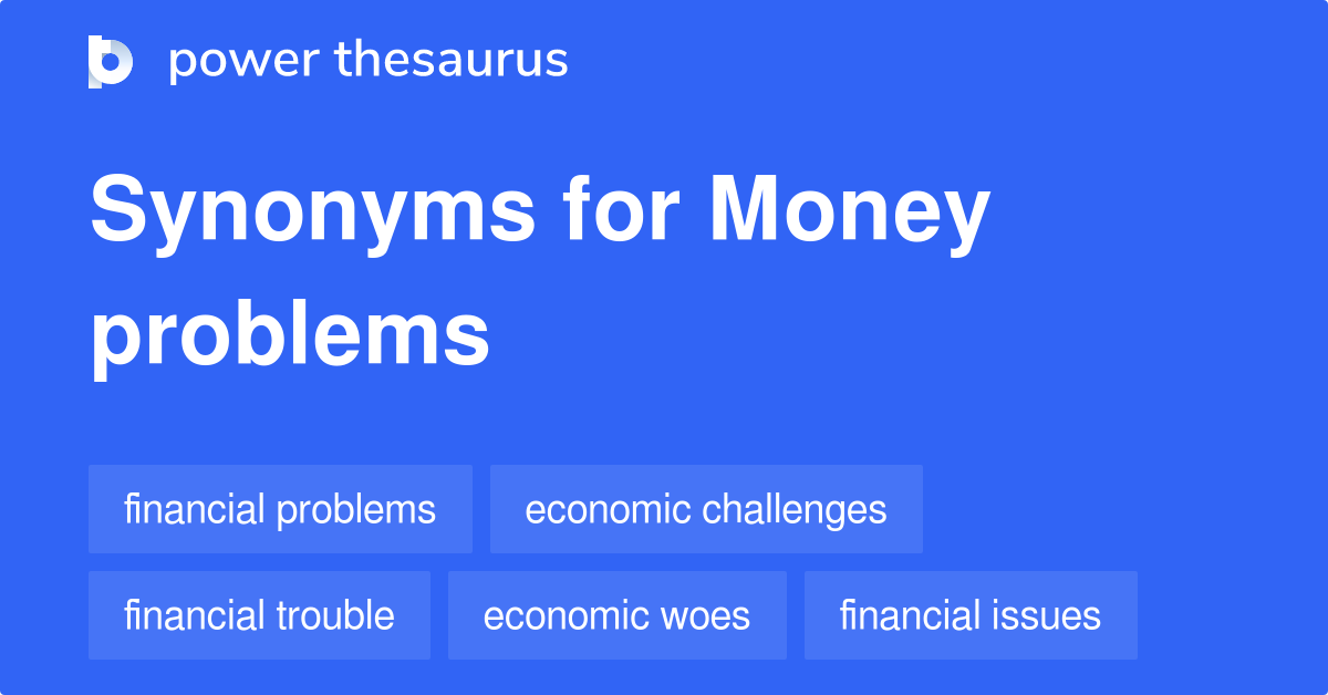 Too Many Money Synonym