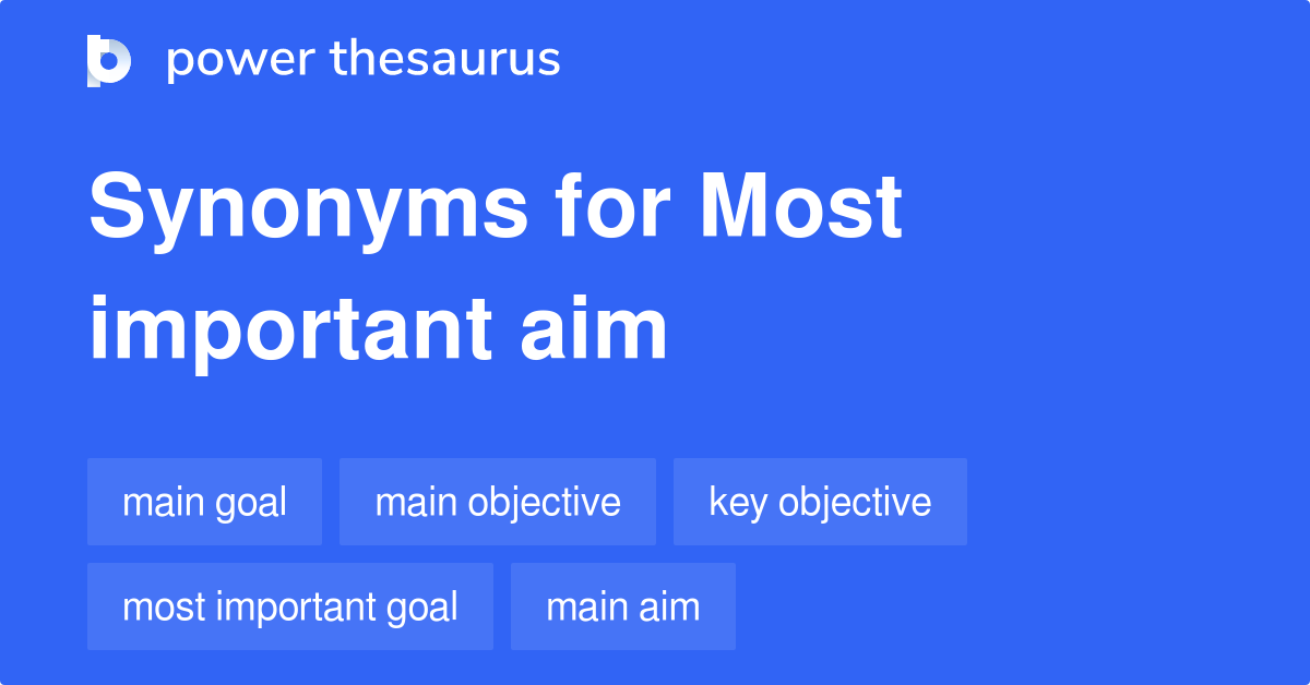 aim synonym