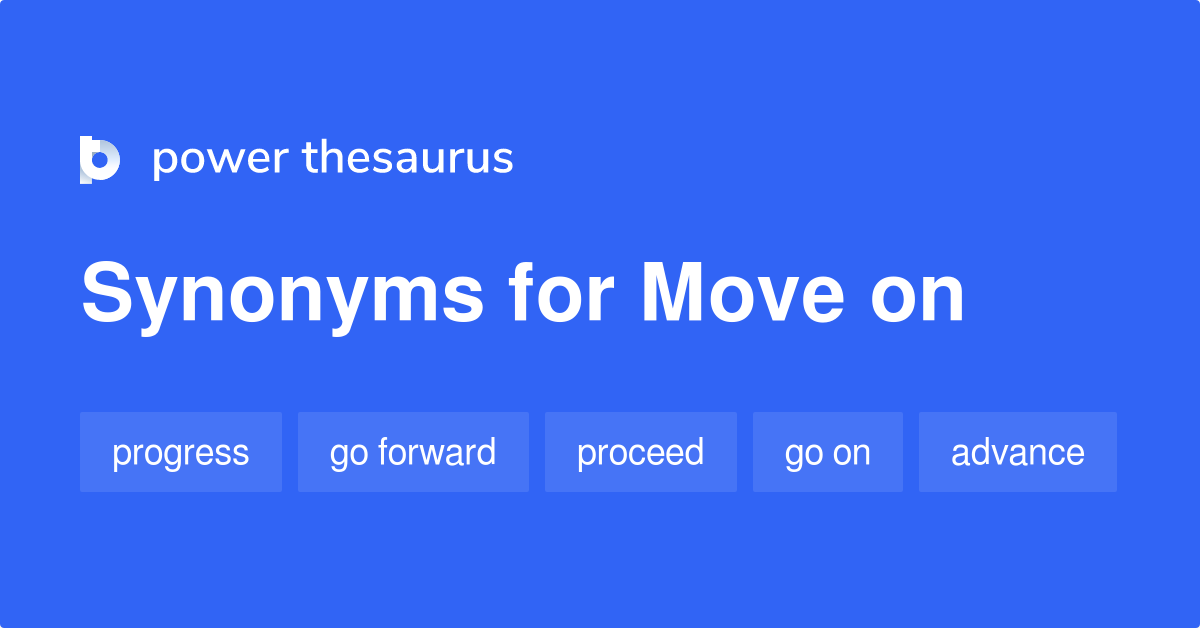 making a move synonym