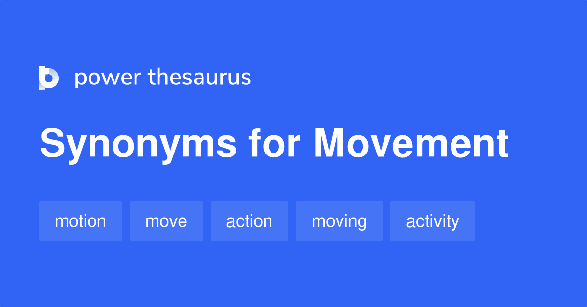 synonyms-movements
