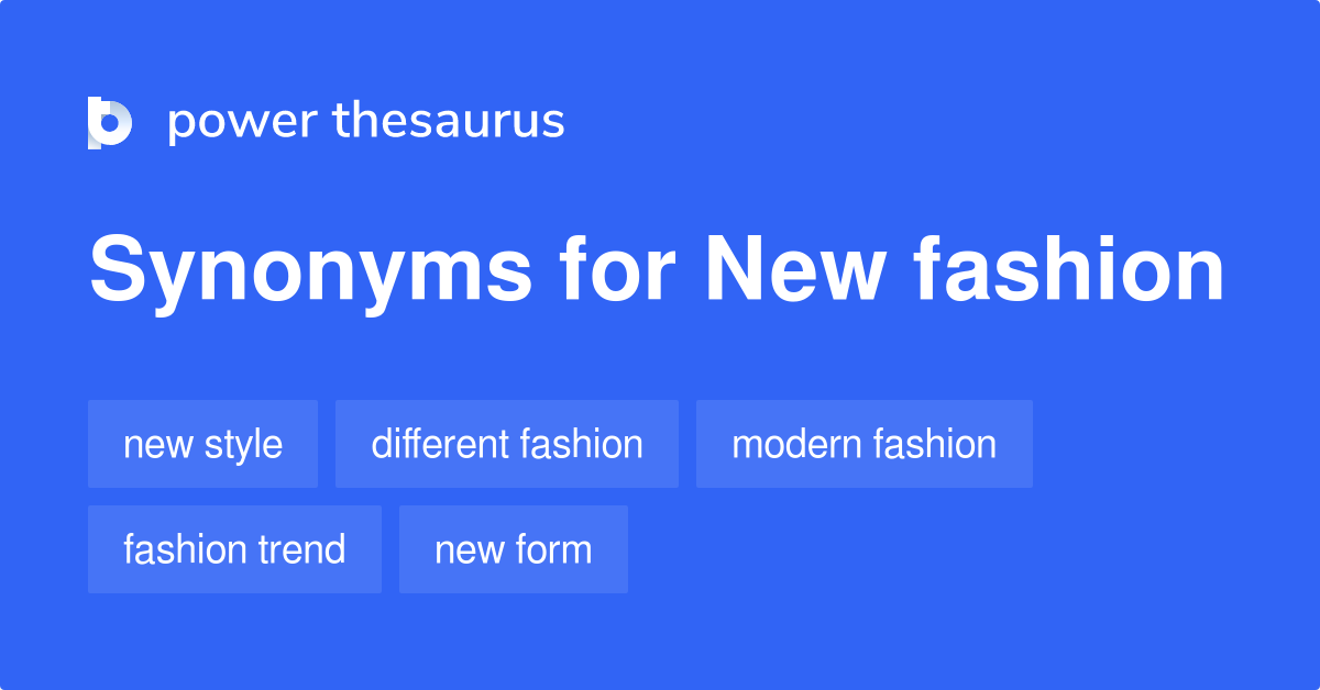 High Fashion Synonyms Words