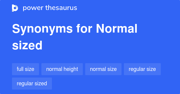 Size synonyms - 1 439 Words and Phrases for Size