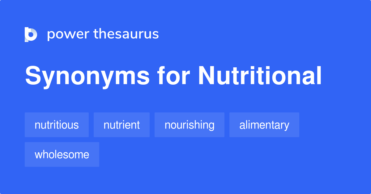 What Is The Synonyms Of Nutrition Facts