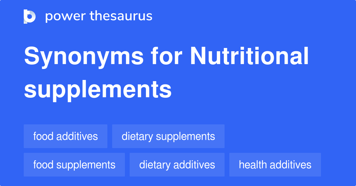 nutritional-supplements-synonyms-200-words-and-phrases-for