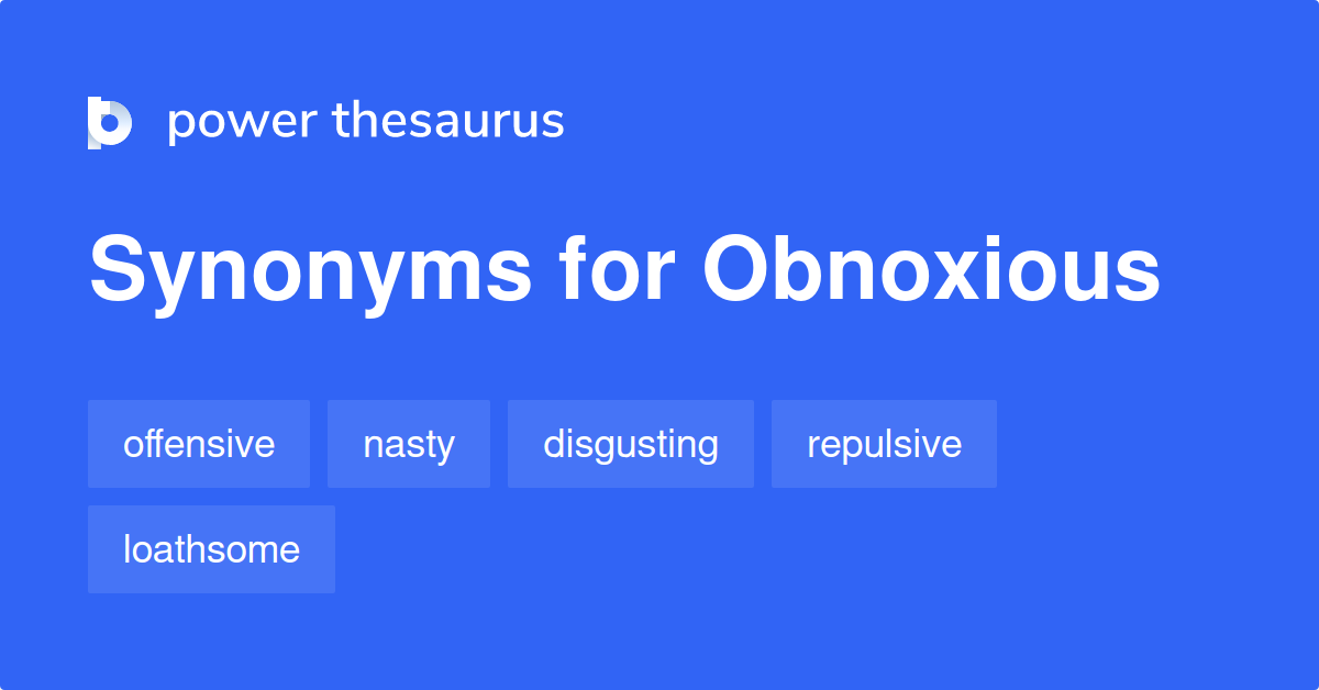 obnoxious-how-to-pronounce-the-word-obnoxious