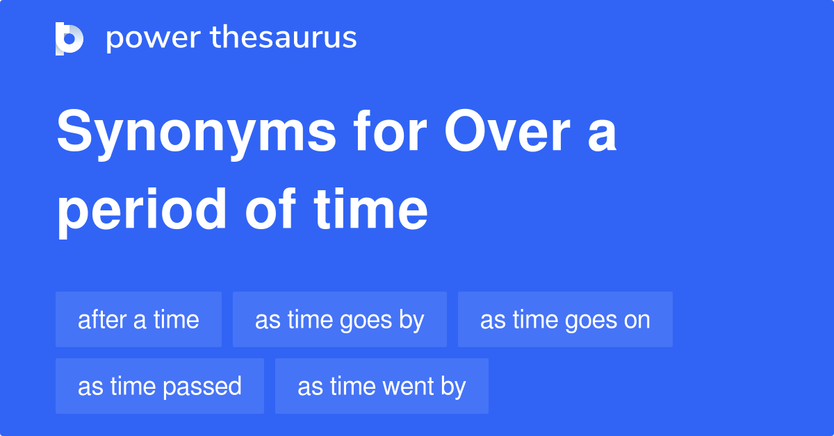 time up synonyms