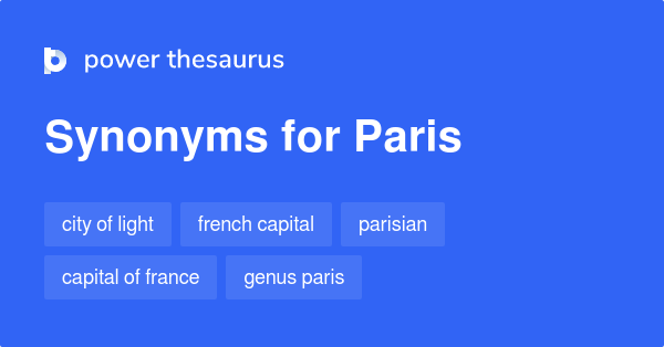 Paris Synonyms 