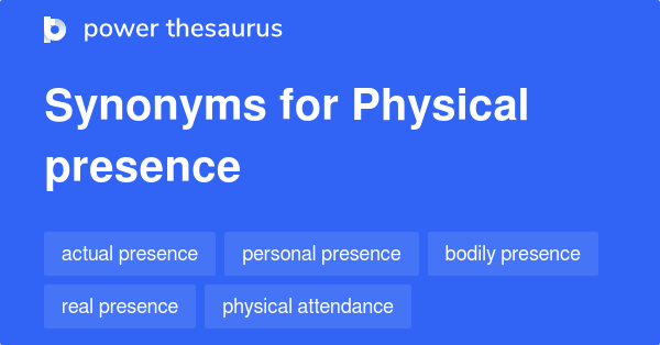 presence synonyms