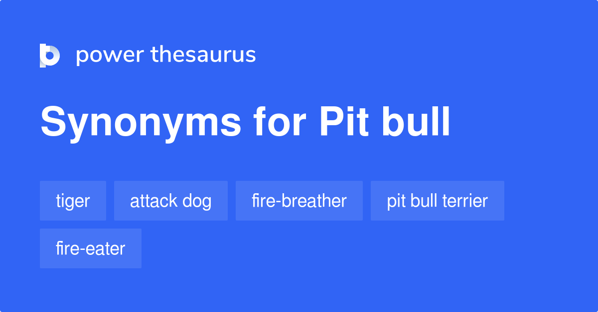 what is another name for a pitbull? 2