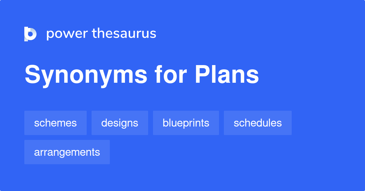 Future Plans Synonym